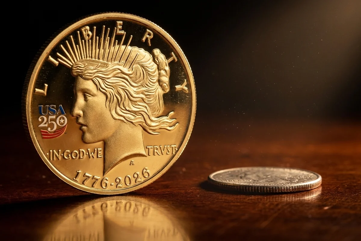 Product image of Gold Peace Coin